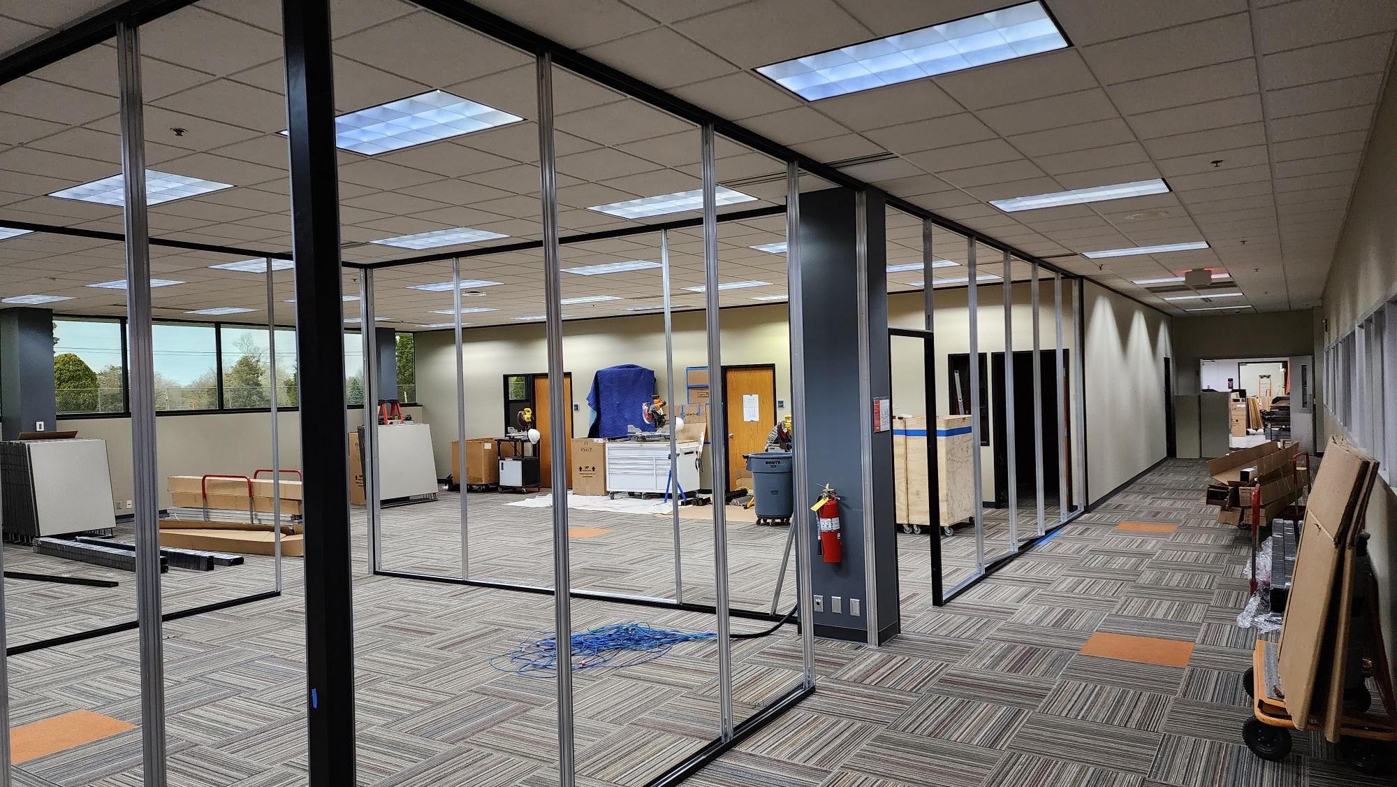 Wall Partition Installation Frame